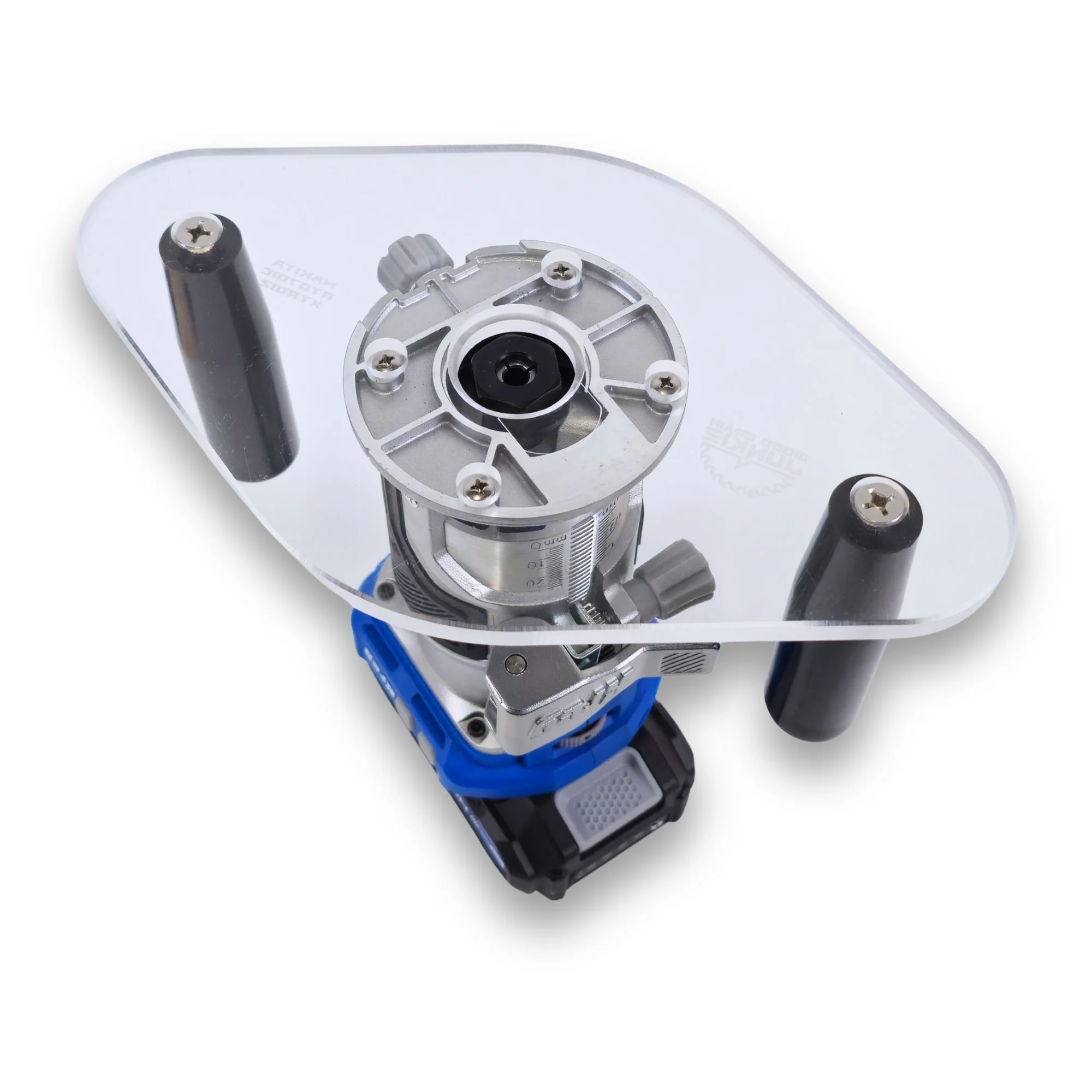 Round, Single Grip, & Dual Grip Router Base Plates